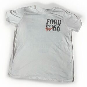 Official Ford Co. Built for the Wild West T-shirt Men  Off-White SS M Short/crop
